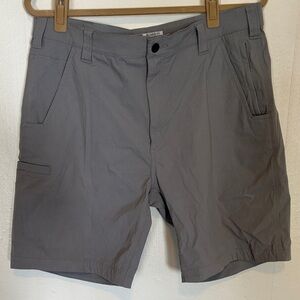 Carhartt Men's Gray Stretch Hybrid Work Shorts size 36